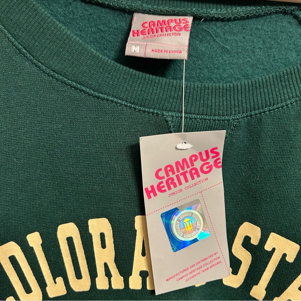 NWT Colorado State Campus Heritage Sweatshirt. Size M - Picture 3 of 4